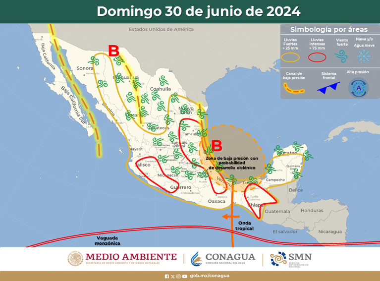 Pronóstico Extendido a 96 Horas